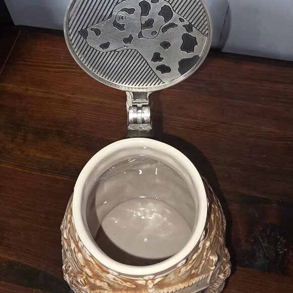 World Famous Clydesdales Hitch Lidded Beer Stein 2002 - Picture 5 of 6